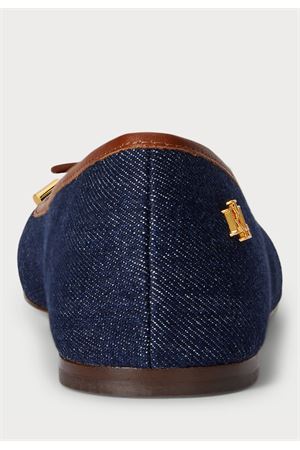 Jayna-Flats-Ballet-Denim/Soft Nappa LAUREN RALPH LAUREN | Ballerina | 802P04386001